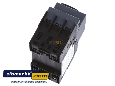 Top rear view Siemens Indus.Sector 3RV2011-1GA10 Motor protective circuit-breaker 6,3A - 
