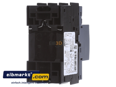 Back view Siemens Indus.Sector 3RV2011-1HA10 Motor protective circuit-breaker 8A - 
