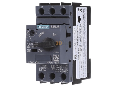Frontansicht Siemens 3RV2021-4EA10 Leistungsschalter Motor 27-32A 