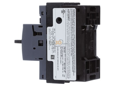 Ansicht rechts Siemens 3RV2021-4PA10 Leistungsschalter 30-36A,Class 10 