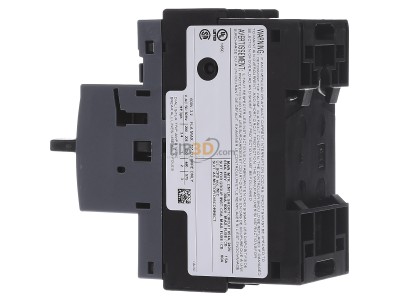 Ansicht rechts Siemens 3RV2411-1DA10 Leistungsschalter Trafo 2,2-3,2A 