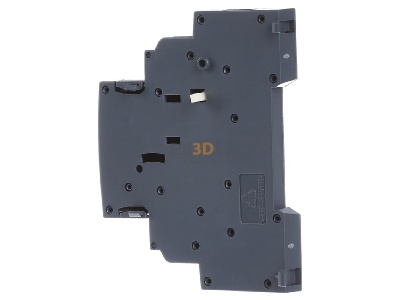 View on the right Siemens 3RV2901-1A Auxiliary contact block 1 NO/1 NC 
