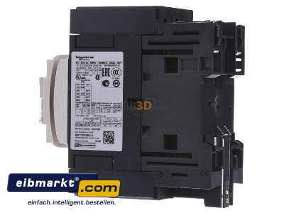 Ansicht rechts Schneider Electric LC1D40ABD Leistungsschtz 3P,40A,24VDC 