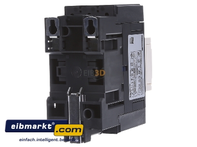 Back view Schneider Electric LC1D40AD7 Magnet contactor 40A 42VAC
