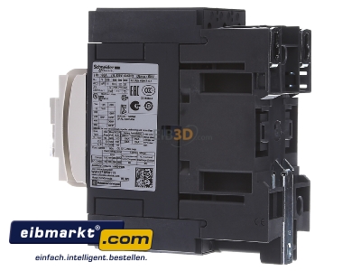 Ansicht rechts Schneider Electric LC1D40AE7 Leistungsschtz 3P,40A,48V 50/60HZ 