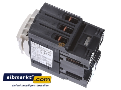 Ansicht oben rechts Schneider Electric LC1D40AE7 Leistungsschtz 3P,40A,48V 50/60HZ 