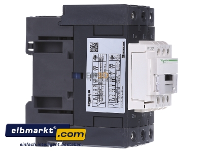 View on the left Schneider Electric LC1D40AF7 Magnet contactor 40A 110VAC - 
