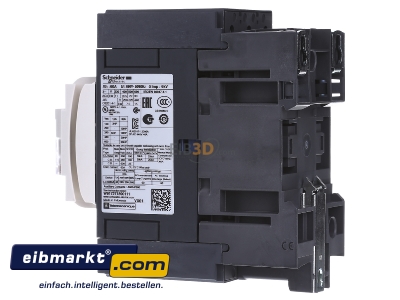 Ansicht rechts Schneider Electric LC1D40AF7 Leistungsschtz 3P,40A,110V 50/60HZ 