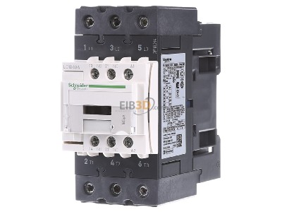 Front view Schneider Electric LC1D40AV7 Magnet contactor 40A 400VAC 
