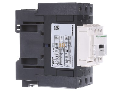 View on the left Schneider Electric LC1D40AV7 Magnet contactor 40A 400VAC 
