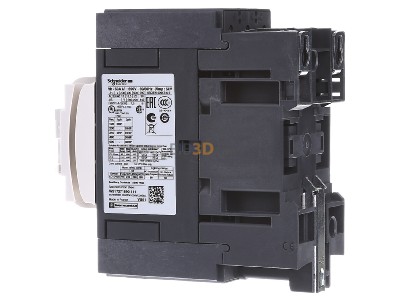 View on the right Schneider Electric LC1D40AV7 Magnet contactor 40A 400VAC 
