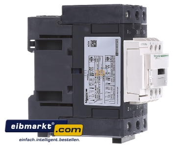 View on the left Schneider Electric LC1D50AD7 Magnet contactor 50A 42VAC 
