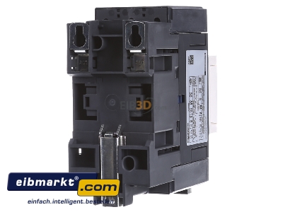 Back view Schneider Electric LC1D50AD7 Magnet contactor 50A 42VAC 
