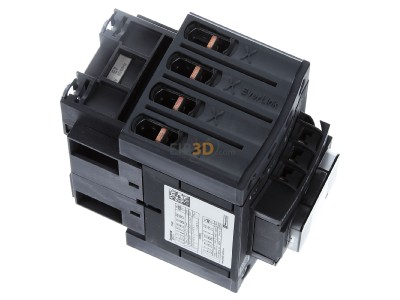 Ansicht oben links Schneider Electric LC1DT60AE7 Leistungssch�tz 4P,60A,48V 50/60HZ 