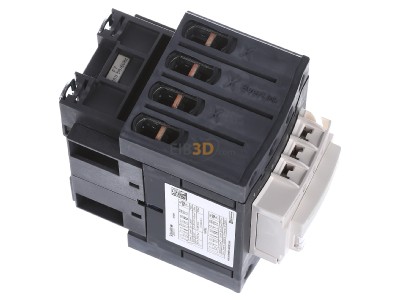 Ansicht oben links Schneider Electric LC1DT60AF7 Leistungsschtz 4P,60A,110V 50/60HZ 