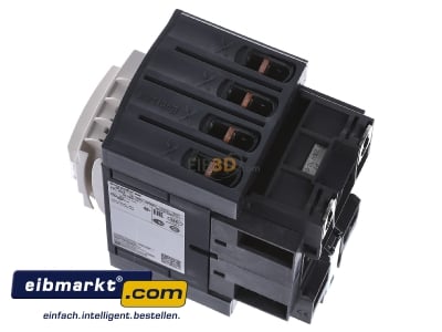 Ansicht oben rechts Schneider Electric LC1DT80AP7 Leistungsschtz 4P,80A,230V 50/60HZ 
