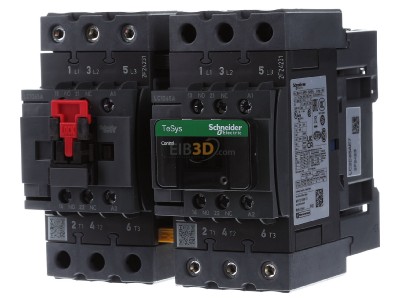 Frontansicht Schneider Electric LC2D65AE7 Wendesch�tz 3P,65A,48V 50/60HZ 