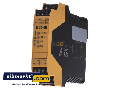 Front view Eaton (Moeller) ESR5-NO-31-230VAC Safety relay 230V AC EN954-1 Cat 4 - 
