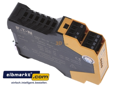 View top left Eaton (Moeller) ESR5-NO-31-230VAC Safety relay 230V AC EN954-1 Cat 4 - 
