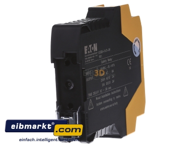 Back view Eaton (Moeller) ESR5-NV3-30 Safety relay DC EN954-1 Cat 4
