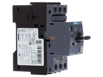Ansicht links Siemens 3RV2011-0DA10 Leistungsschalter Motor 0,22-0,32A S00 