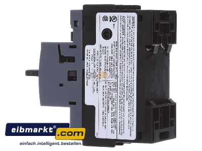 Ansicht rechts Siemens Indus.Sector 3RV2011-0CA10 Leistungsschalter Motor 0,18-0,25A 