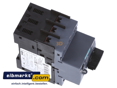 Ansicht oben links Siemens Indus.Sector 3RV2011-0CA10 Leistungsschalter Motor 0,18-0,25A 
