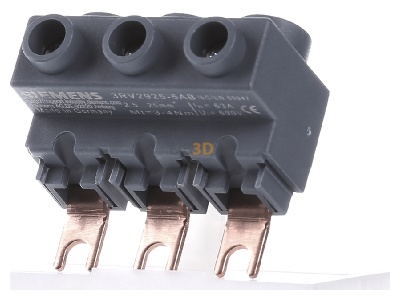 Front view Siemens 3RV2925-5AB Connection clamp 
