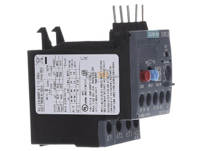 View on the left Siemens 3RU2116-1GB0 Thermal overload relay 4,5...6,3A 
