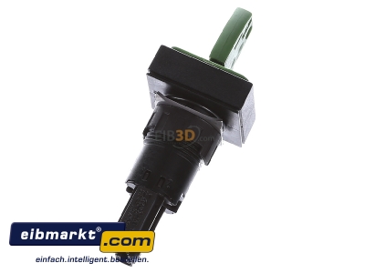Ansicht oben hinten Eaton (Moeller) Q25S1R-GN Schlsseltaste 2 Stell., grn 