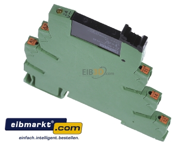 Top rear view Phoenix Contact PLC-OPT-24DC/230AC/1 Optocoupler 0,75A
