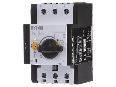 Front view Eaton PKZ-SOL12 Circuit-breaker 12A 
