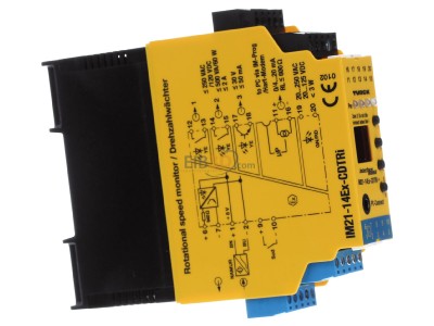 View on the left Turck IM21-14EX-CDTRI Frequency value transformer 
