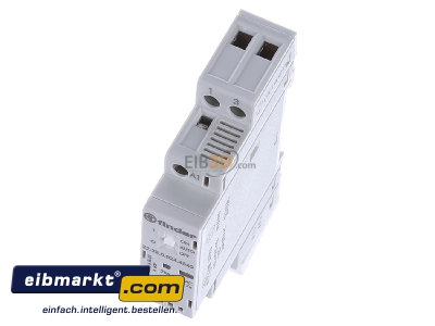 Ansicht oben vorne Finder 22.32.0.024.4540 Installationsschtz 24VAC/DC,1S+1,LED 