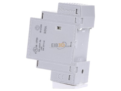 Ansicht rechts Finder 22.34.0.024.4320 Installationsschtz 24VAC/DC,4S,LED 