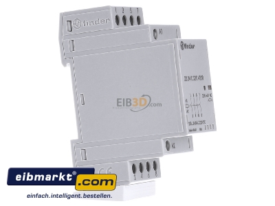 Ansicht links Finder 22.34.0.230.4320 Installationsschtz 230VAC/DC,4S,LED 