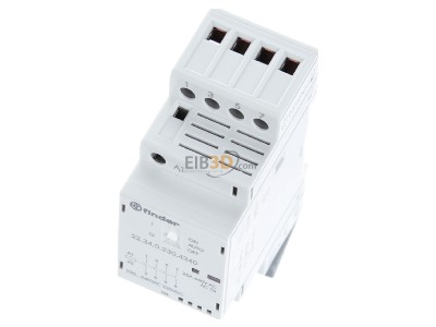 View up front Finder 22.34.0.230.4340 Installation contactor 230VAC/DC 
