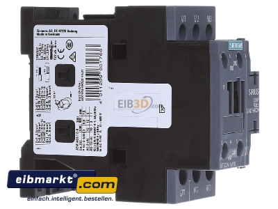 Ansicht links Siemens Indus.Sector 3RT2024-1AP00 Schtz 230VAC 5,5kW/400V 3p 