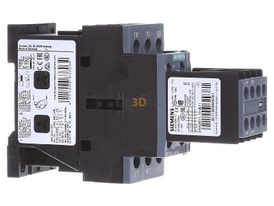 View on the left Siemens 3RT2024-1AP04 Magnet contactor 12A 230VAC 0VDC 
