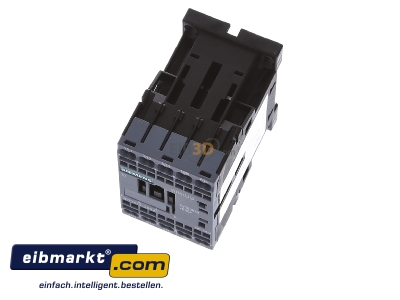 Ansicht oben vorne Siemens Indus.Sector 3RT20152BB41 Schtz 24DC 3KW/400V,1S,3p 3RT2015-2BB41