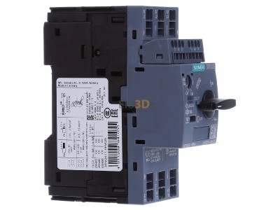 Ansicht links Siemens 3RV2011-0HA25 Leistungsschalter Motor 0,55-0,8A S00 