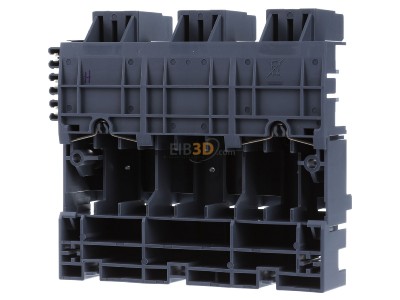Ansicht hinten Siemens 3RV2917-4B 3Ph.-Sammelschiene Erweiterungsstecker 