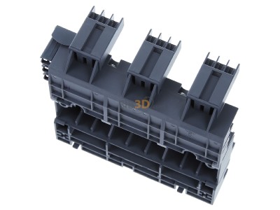 Ansicht oben hinten Siemens 3RV2917-4B 3Ph.-Sammelschiene Erweiterungsstecker 