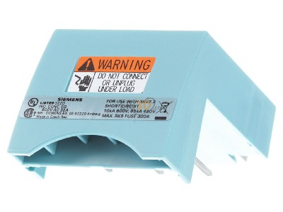 Frontansicht Siemens 3RV2927-5AA00 Verbindungsstecker S0 