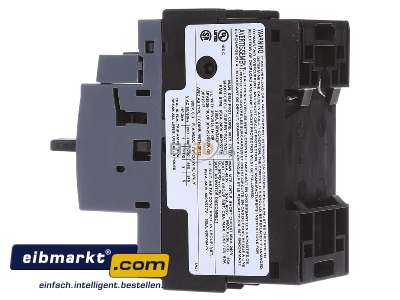 Ansicht rechts Siemens Indus.Sector 3RV2011-1GA15 Leistungsschalter Motor 4,5-6,3A S00 
