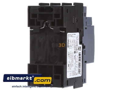 Ansicht hinten Siemens Indus.Sector 3RV2011-1GA15 Leistungsschalter Motor 4,5-6,3A S00 