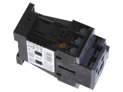 Ansicht oben links Siemens 3RT2023-1BB40 Schtz 24VDC 3pol 1S+1 S0 