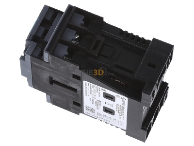 Ansicht oben rechts Siemens 3RT2023-1BB40 Schtz 24VDC 3pol 1S+1 S0 