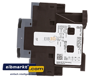 Ansicht rechts Siemens Indus.Sector 3RT2026-2AP00 Schtz Bgr.S0 230AC 11KW 1S+1 3p. 