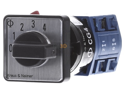 Frontansicht Kraus & Naimer CG4 A242-600 FS2 Stufenschalter 